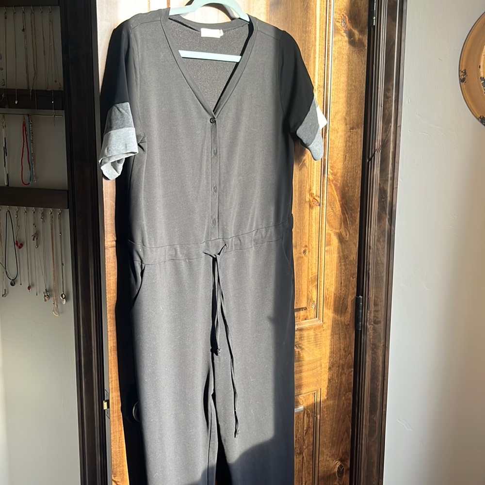 Jumpsuit With Drawstring - image 1